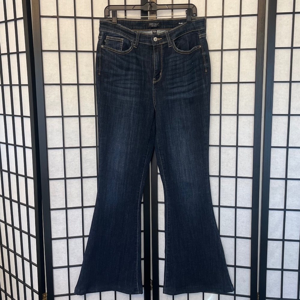Judy Blue Flare High Rise Dark Wash Jeans